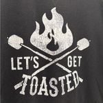 Black Let's Get Toasted Sweatshirt Size M Size M Photo 3