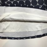 Renee C. Navy and White Circle Pattern A Photo 6