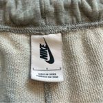 Nikelab Collection Fleece Shorts in Gray Photo 2