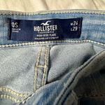 Hollister High Rise Flare Split Hem Medium Wash Jeans Y2K Women’s Size 24 L 29 Photo 4