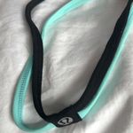 Lululemon  DANCE! Headband Black/Aquamarine Photo 6