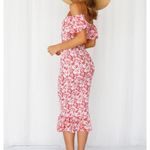 Hello Molly  Blessings Midi Dress in Pink Photo 3