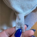 Aerie  size extra small grey pullover fleece sweatshirt comfy athlesiure Photo 6