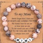 Bohemian Style Natural Pinkish Zebra Stone Bracelet “MIMI” Photo 2