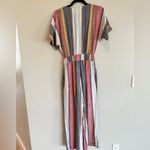 Caslon  wideleg striped jumpsuit multicolor size XS Photo 5