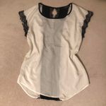 EXPRESS Sheer Lace Top Photo 0