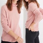 Madewell pink super soft turtleneck inland sweater Photo 1