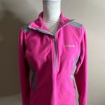 Columbia Colombia 1/2 zip fleece pull over small Photo 1