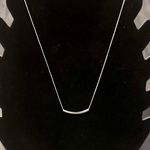 Sterling Silver  Necklace with sterling bar Photo 0