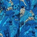 SheIn  Curve 4XL Button Front Paisley Print Long Sleeve Top w/1 Pocket Photo 6