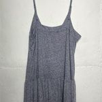 Z Supply NEW  Womens Jersey Maxi Dress Tiered Sleeveless Size XS Heathered Blue Photo 6