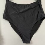 C Apparel Swimsuit Women’s Large One Piece Strapless Cutout High Waist L… Black Photo 5