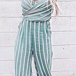 Striped Jumpsuit Size M Photo 0