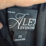 Alex Evenings  Women's Size 2X Skirt/Pant Combination Office Formal Black NEW Photo 3