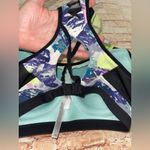 VSX Vibrant Abstract Print Sports Bra Black Size undefined Photo 4
