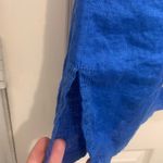 Johnny Was  Blue Multi Colored Embroidered XXL Linen Dress.        2657 Photo 2