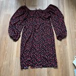 Princess Polly Ezra Floral Print Midi Dress Puff Sleeve Size 12 Photo 6