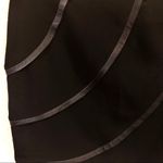 Diane Von Furstenberg  Black with Leather Mini Photo 1