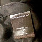 Robert Rodriguez Paneled Blazer Black Tuxedo Style Jacket V-Neck Designer sz 2 Photo 6