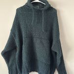 ZARA Knit Sweater Hoodie Relaxed Oversized Wool Blend Cozy Size Small Photo 0