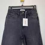 Good American  Good Classic Ultra High Waisted Jeans 00 24 Black Slim Fit NWT Photo 5