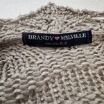 Brandy Melville RARE  Wool Blend Knit Open Cardigan One Size Made in Italy Photo 4