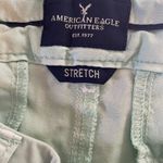 American Eagle Outfitters Green Bermuda Shorts Classic Cotton Twill Photo 2