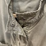 Sanctuary Social Standard Womens S Shirt Jacket Green Safari Tencel Army Shacket Photo 8