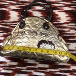 Betty Boop RARE Y2K Retro Baddie Brown Gold  shoulder hand bag leather bowler shape purse #gothic #granola #whimsygoth #fairycore #biker cyber punk cottagecore western indie hippie Photo 3