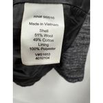 Coldwater Creek  Jacket Womens Large Gray Wool Blend Lined Button Front Swing Photo 4