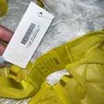 NWT Cuup X Lapointe The Plunge Mesh Chartreuse Bra size 36C Green Photo 3