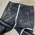 Akira Thank You, Next Faux Leather Pants High Rise Black Size S Photo 14