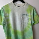 Vintage 90s Jamaica Joe's T Shirt Womens Green White Medium M USA Single Stitch Photo 12
