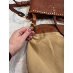 Stitch Fix Vegan Leather Bucket Bag Brown Photo 4