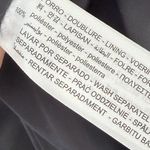 ZARA  Black Satin-Lined Double Breasted Blazer – Size Medium Photo 6