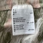 Style & Co Small Top On/Off Shoulder Camo Ruffled Scoop Neck Stretch Green Multi Photo 6