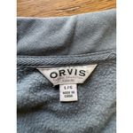Orvis  Sweatshirt Women Large V-Neck Pullover Sweater Long Sleeve Stretch Casual Photo 2