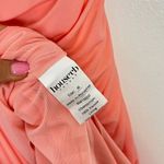 House Of CB  Ivana Gathered Asymmetric Dress in Apricot Size Medium Photo 7