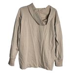 Aerie  Oversized Hoodie Sweatshirt Tan‎ Wide Drawstring Relaxed Fit Comfy Photo 1