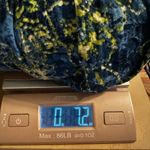 st. john's bay Vintage St. John’s Bay Broomstick Maxi Skirt Size 8 | Blue Floral Boho Festival Photo 7