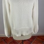Mih Jeans Cream Lova Knit Sweater Size L Photo 3