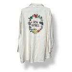 Disneyland Grow Happiness Gardening Button Up Shirt Size 3x Unisex nwt  A-13 new Photo 1