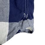 J.Crew Shrunken Boy Shirt in Navy Buffalo Check Size 2 Photo 7