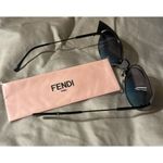 Fendi  53mm Cat Eye Sunglasses Blue Photo 11