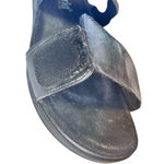 Alegria  Lucia Aqua Floral Strappy Flat Sandals- Women's‎ Size 37/7.5 Photo 7