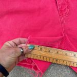 Vintage 90s A Time For Us Raspberry Red High Rise Jean Shorts Size 11 Photo 9