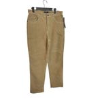 Bill Blass Vintage  Corduroy stretch pants size 12 Mid-Rise Brown NWT Photo 4