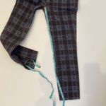 Paige Hoxton Ankle Black Atlantic Tartan Plaid Slim Leg Jeans EUC Sz 29 Cotton Photo 10