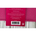 Juicy Couture envelope clutch pochette wristlet gold studs hot pink bag coquette Photo 5