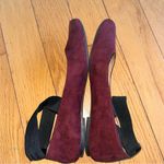 New directions Flats with Black Straps burgundy size 8 Red Photo 1